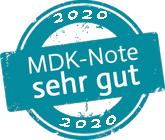MDK-Noten-Stempel für die Ambulante Krankenpflege Gabi Möller in Hamburg-Wilhelmsburg